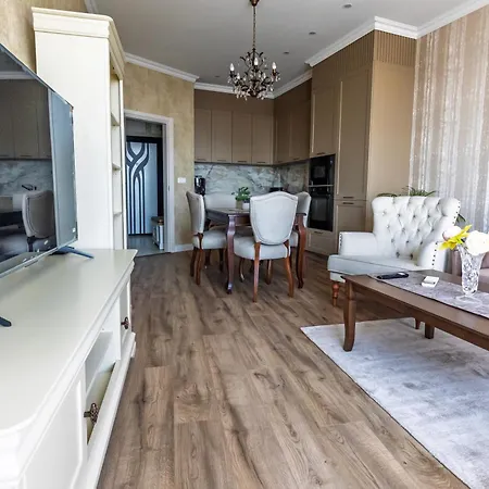 شقة Panorama Sky 17 - Lux Floor With Amazing Sea View فارنا