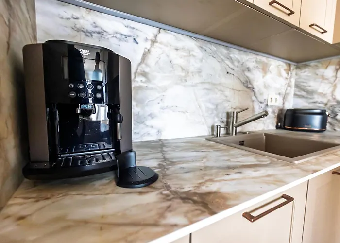 شقة Panorama Sky 17 - Lux Floor With Amazing Sea View