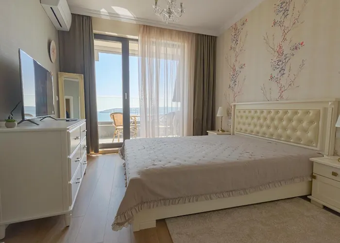 شقة Panorama Sky 17 - Lux Floor With Amazing Sea View