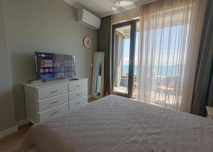 شقة Panorama Sky 17 - Lux Floor With Amazing Sea View