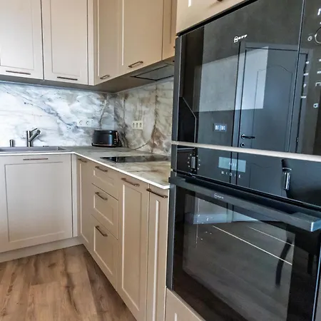 דירה Panorama Sky 17 - Lux Floor With Amazing Sea View וארנה
